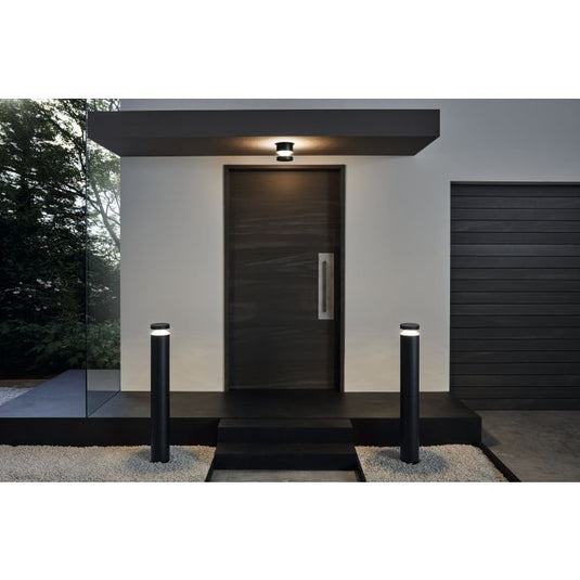 Aplique Exterior LED em Alumínio Fundido Preto MELZO EGLO