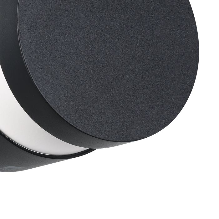 Load image into Gallery viewer, Aplique Exterior LED em Alumínio Fundido Preto MELZO EGLO
