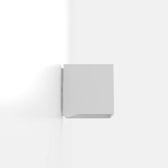 Aplique de Exterior LED com Corpo Quadrado em Alumínio Branco CALPINO EGLO