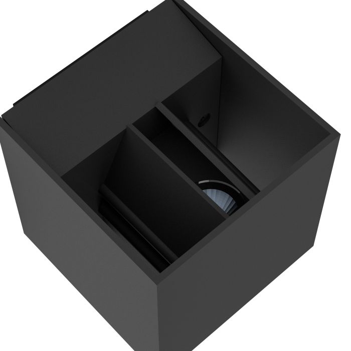Load image into Gallery viewer, Aplique de Exterior LED com Painéis Ajustáveis Preto CALPINO EGLO
