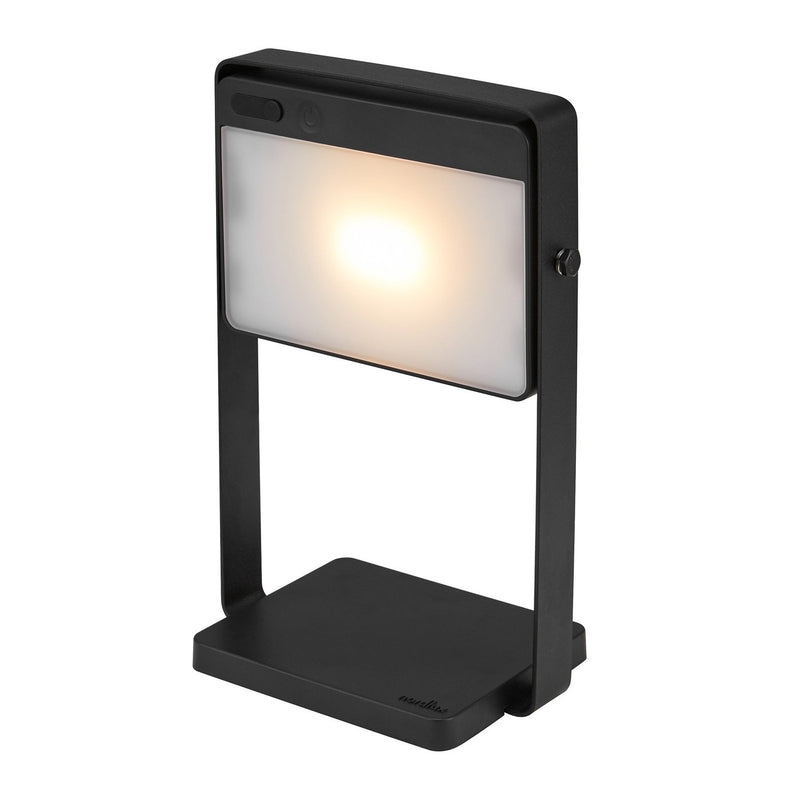 Cargue la imagen en el visor de la galería, Candeeiro Solar Exterior Preto SAULIO NORDLUX

