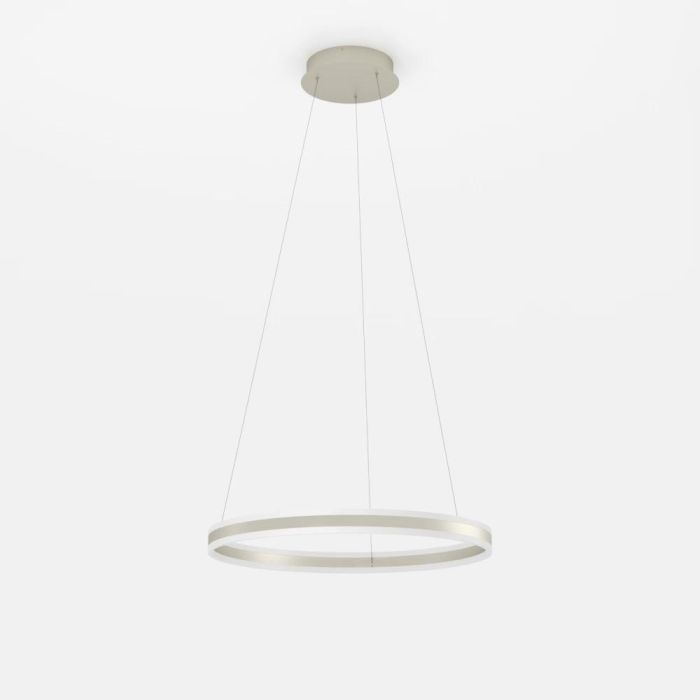 Carregue imagem no visualizador da galeriaCandeeiro de teto LED com anel metálico champanhe TONARELLA EGLO
