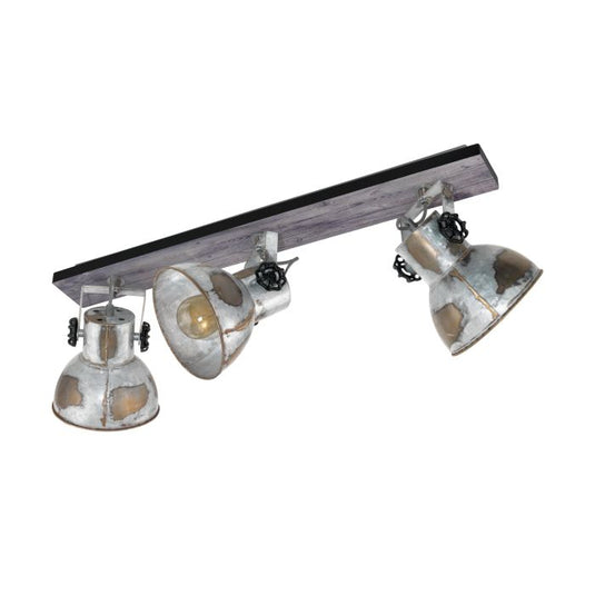 Candeeiro de Teto BARNSTAPLE EGLO - 3 Focos Ajustáveis, Estilo Industrial