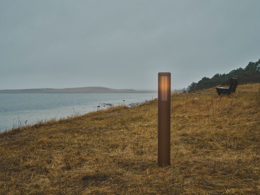 Garden light Seaside brown metallic ALUDRA NORDLUX