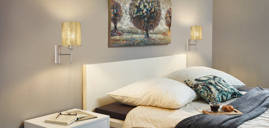 Candeeiro/Aplique de parede dourado Viserbella - Eglo