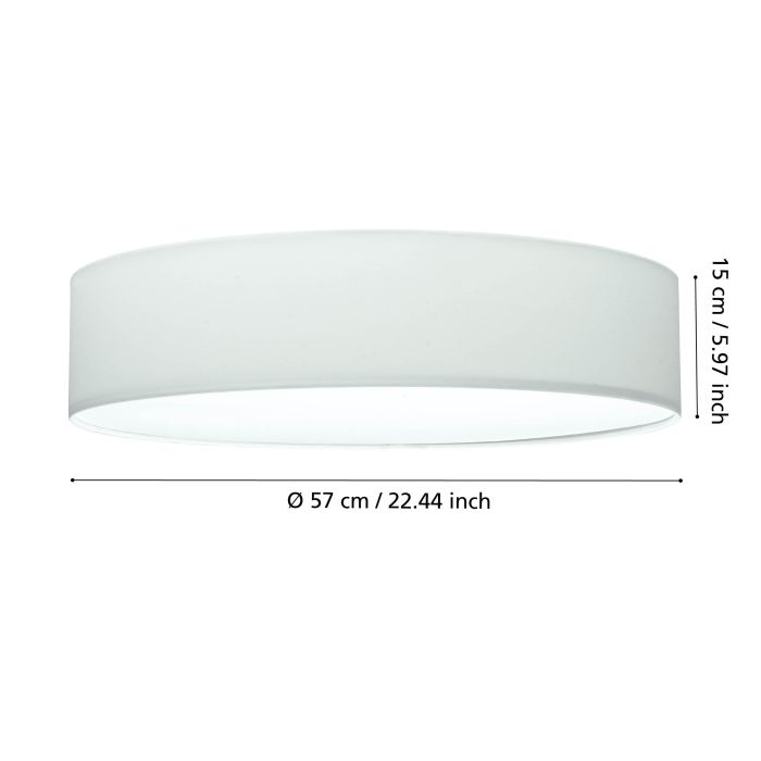 Cargue la imagen en el visor de la galería, Candeeiro de teto PASTERI EGLO

