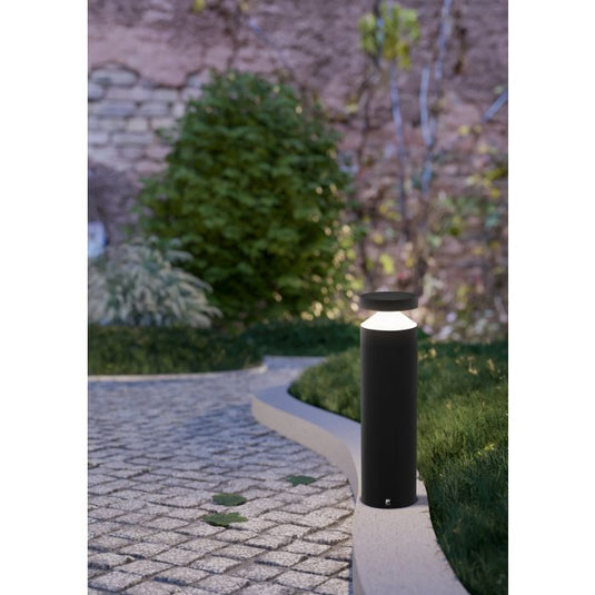 Candeeiro de Poste LED em Alumínio Fundido Preto MELZO EGLO