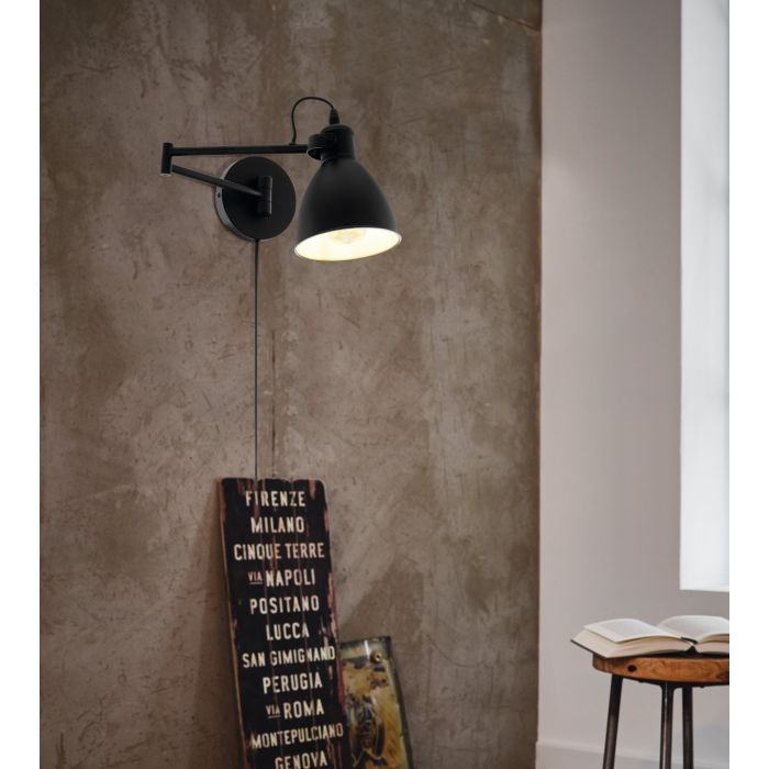 Carregue imagem no visualizador da galeriaAplique de Parede com Braço e Cabeça Ajustáveis SAN PERI EGLO
