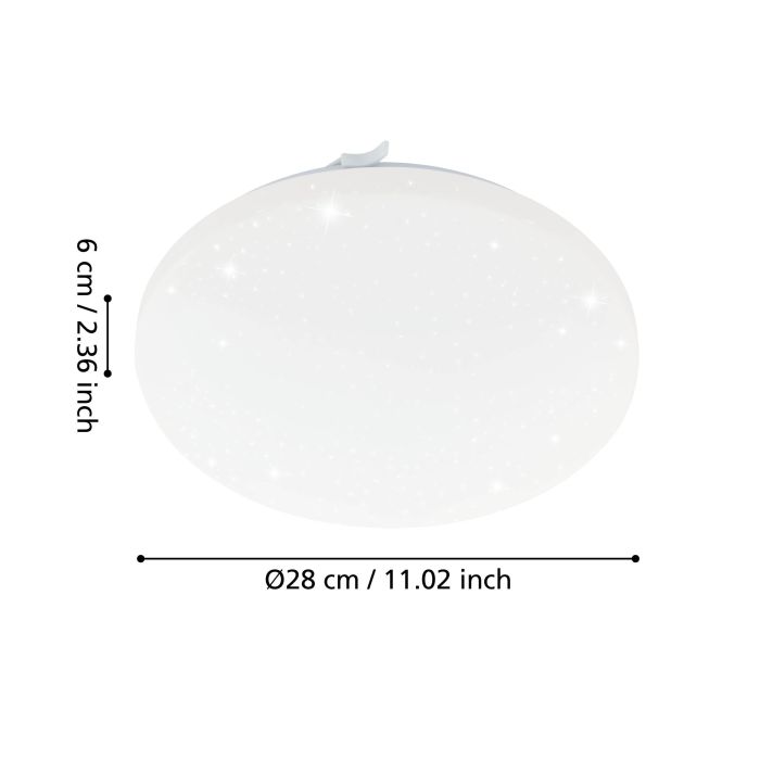 Cargue la imagen en el visor de la galería, Plafon LED FRANIA-S EGLO
