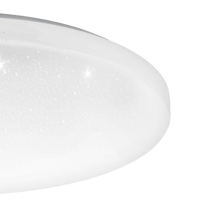 Load image into Gallery viewer, Plafon LED Redondo Branco com Efeito Estrelado FRANIA-S EGLO
