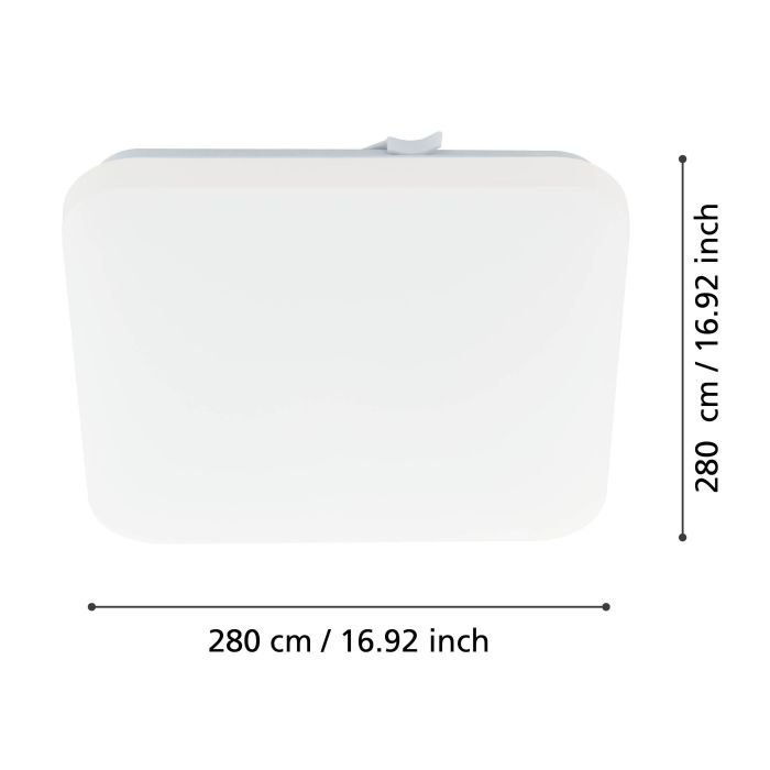 Cargue la imagen en el visor de la galería, Plafon LED FRANIA EGLO
