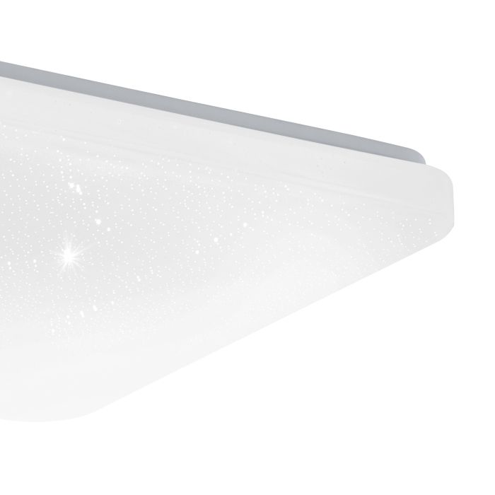 Cargue la imagen en el visor de la galería, Plafon LED Quadrado Branco 33x33 cm FRANIA-S EGLO
