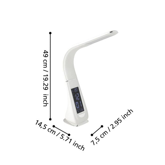 Candeeiro de Mesa LED com Pescoço Flexível e Dimmer COGNOLI EGLO