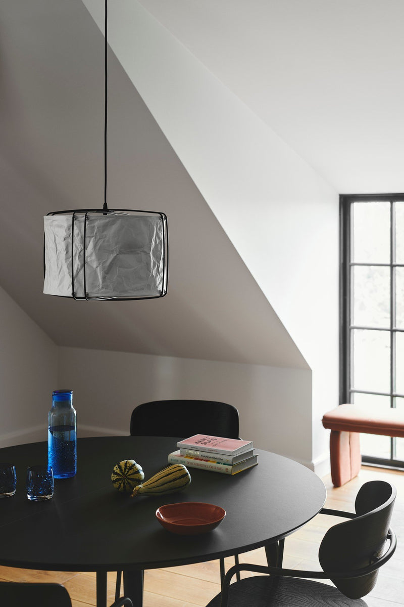 Carregue imagem no visualizador da galeriaCandeeiro suspenso com sombra em papel crinkled Cardine NORDLUX
