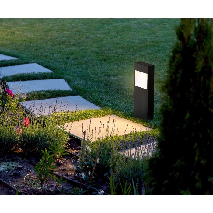 Load image into Gallery viewer, Pilar LED Exterior com Poste Alumínio Antracite MANFRIA EGLO
