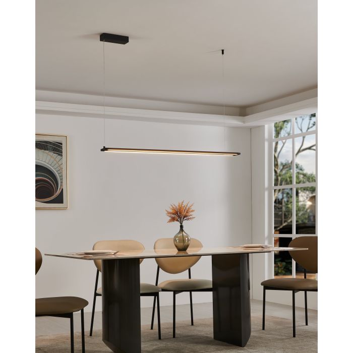 Load image into Gallery viewer, Candeeiro de teto suspenso com LED regulável AMONTILLADO EGLO
