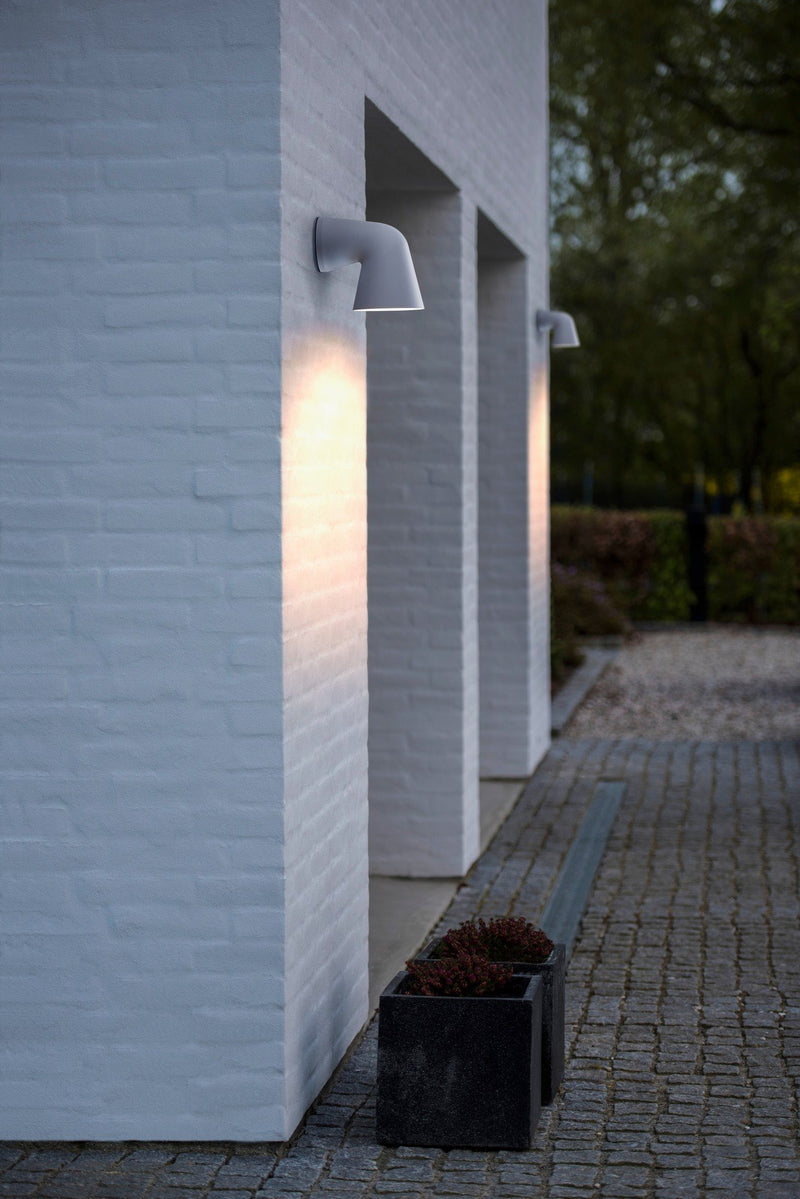 Load image into Gallery viewer, Aplique de Parede Exterior Branco Front Single NORDLUX
