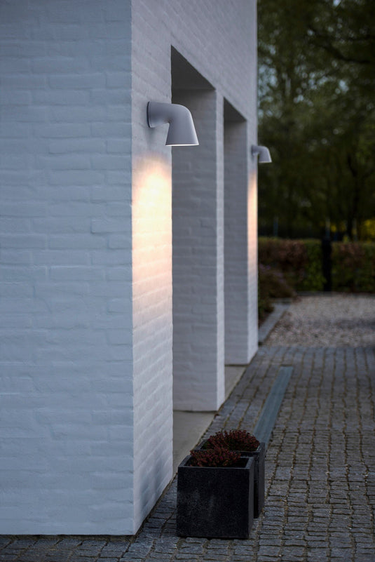 Aplique de Parede Exterior Branco Front Single NORDLUX