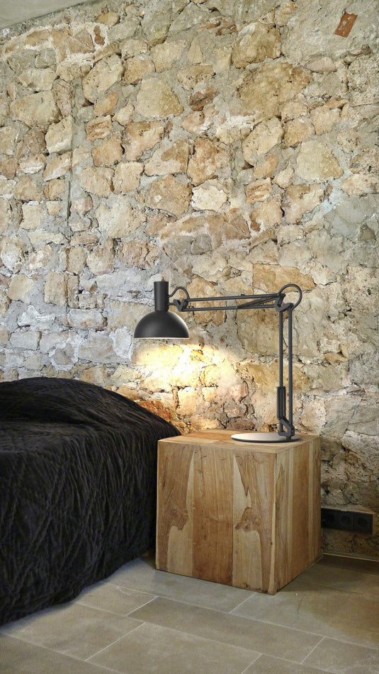 Candeeiro de Mesa Preto ARKI NORDLUX
