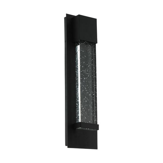 Aplique de Parede Exterior LED Preto com Vidro VILLAGRAZIA EGLO