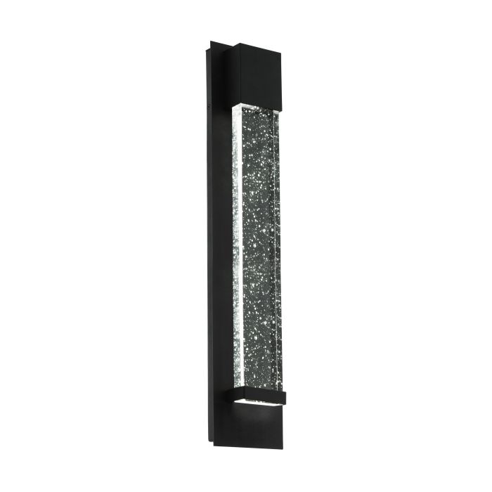 Load image into Gallery viewer, Aplique de Parede Exterior LED em Alumínio Preto VILLAGRAZIA EGLO
