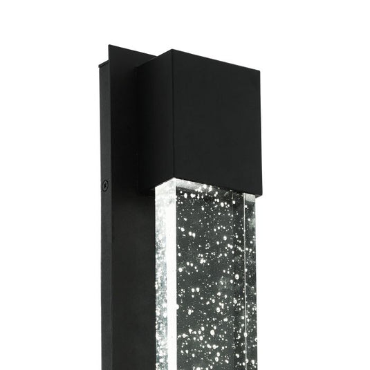 Aplique de Parede Exterior LED em Alumínio Preto VILLAGRAZIA EGLO