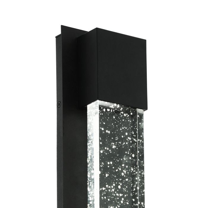 Load image into Gallery viewer, Aplique de Parede Exterior LED em Alumínio Preto VILLAGRAZIA EGLO
