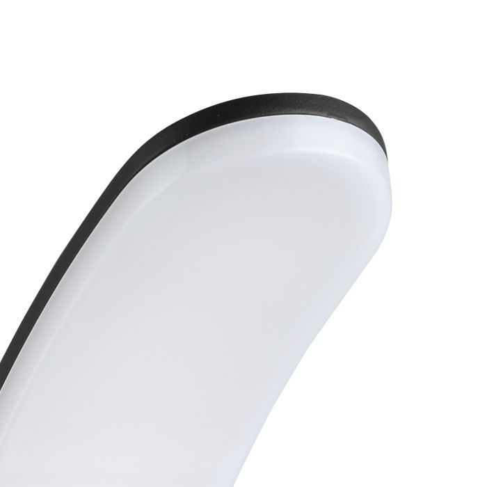 Load image into Gallery viewer, Aplique de Parede Exterior LED em Alumínio Preto FIUMICINO EGLO
