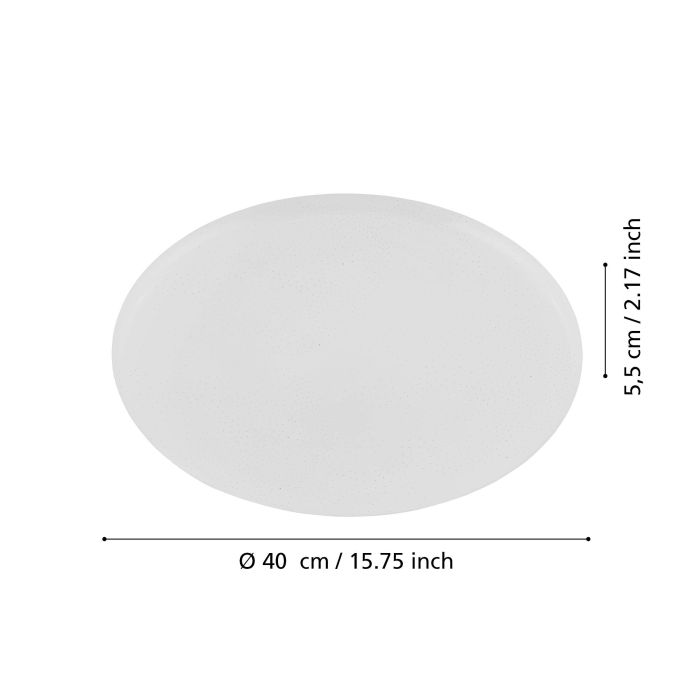 Carregue imagem no visualizador da galeriaCandeeiro de teto LED SALOBRENA-B EGLO
