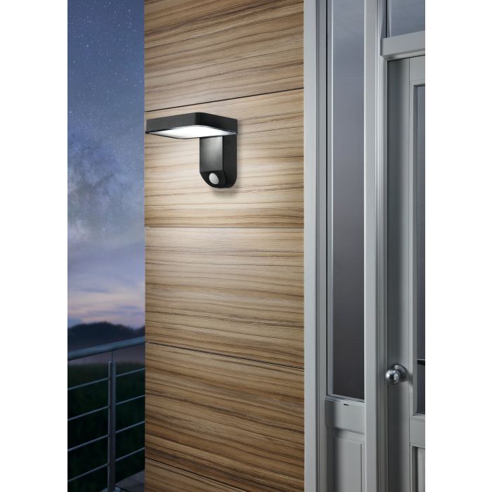 Load image into Gallery viewer, Aplique de Parede LED Exterior com Sensor de Movimento PASTION EGLO
