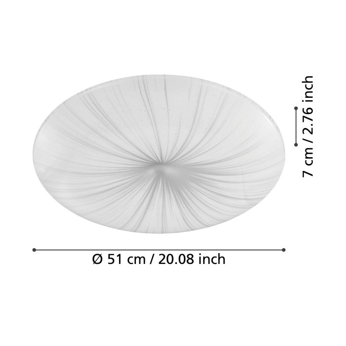Cargue la imagen en el visor de la galería, Plafon NIEVES EGLO
