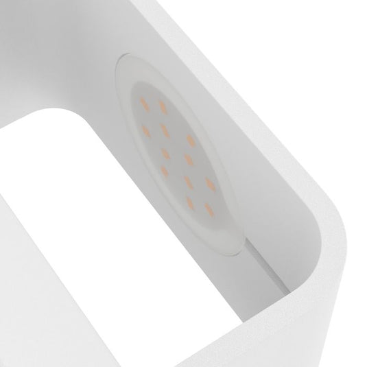 Aplique de Parede LED com Corpo Cubo em Alumínio Branco SANIA 4 EGLO