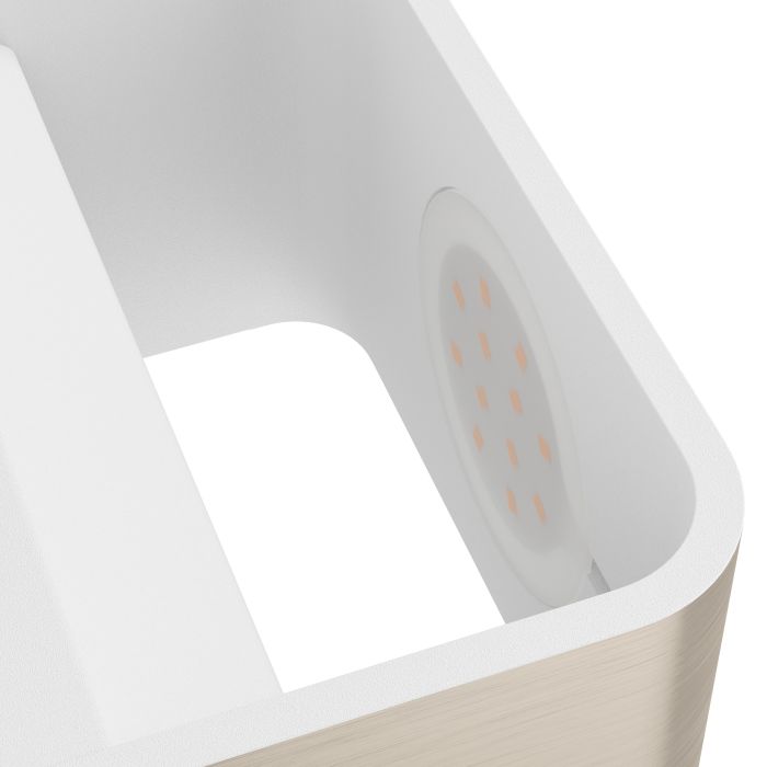 Cargue la imagen en el visor de la galería, Aplique de Parede LED com Corpo Cubo Níquel Mate SANIA 4 EGLO
