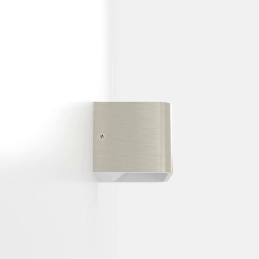 Aplique de Parede LED com Corpo Cubo Níquel Mate SANIA 4 EGLO