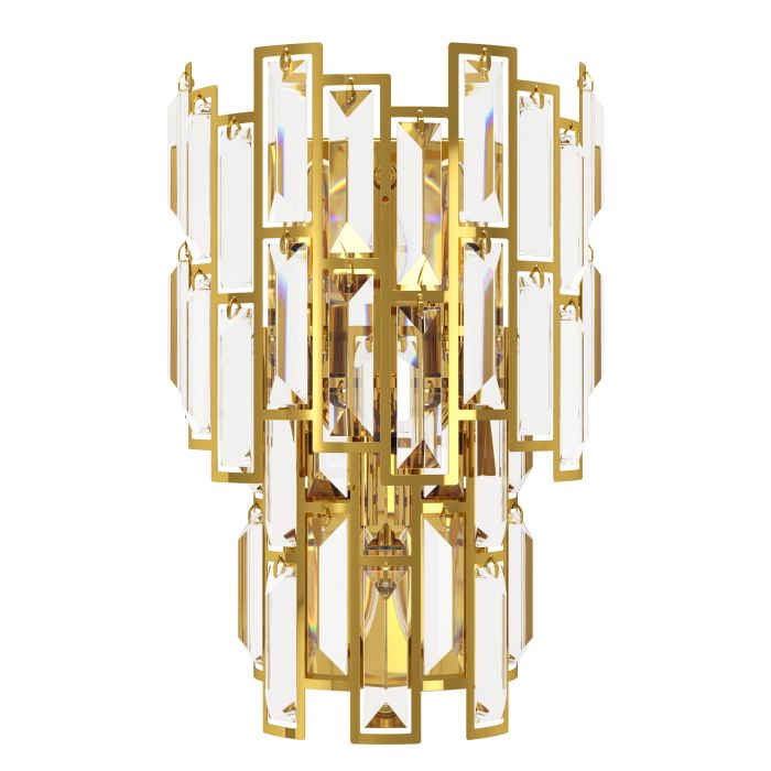 Carregue imagem no visualizador da galeriaAplique de Parede em Metal e Cristal CALMEILLES EGLO
