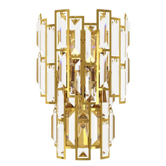 Aplique de Parede em Metal e Cristal CALMEILLES EGLO
