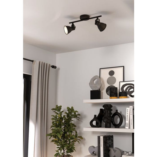 Foco LED de Teto Ajustável com 2 Projetores SERAS 2 EGLO