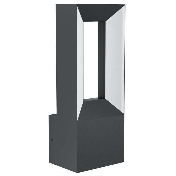 Load image into Gallery viewer, Aplique LED Exterior com Corpo em Alumínio Fundido Preto RIFORANO EGLO
