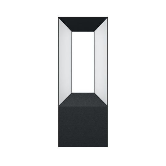 Aplique LED Exterior com Corpo em Alumínio Fundido Preto RIFORANO EGLO