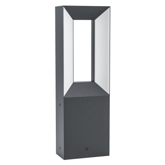 Candeeiro de Poste LED Exterior em Alumínio Fundido Preto RIFORANO EGLO