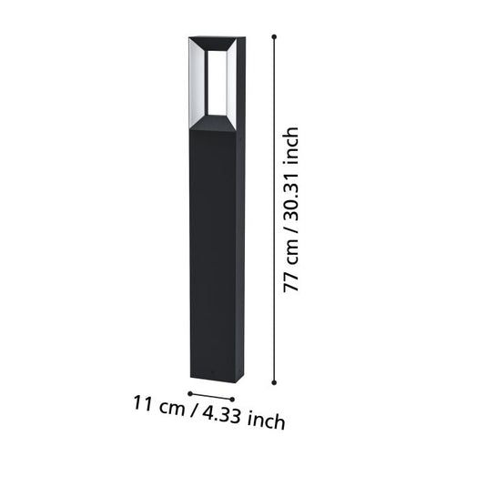 Candeeiro de pé LED para exterior RIFORANO EGLO