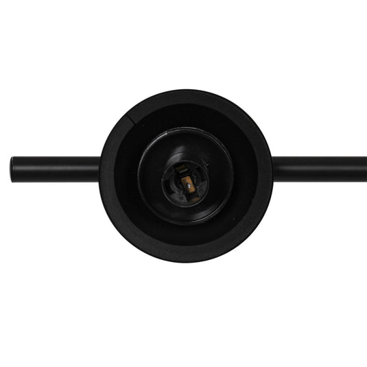 5-spot Pendant Black Lilly NORDLUX