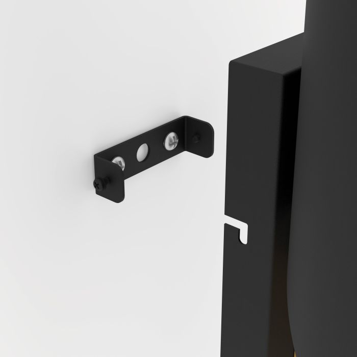 Carregue imagem no visualizador da galeriaAplique de Parede Curvo Preto e Dourado JABALOYAS EGLO
