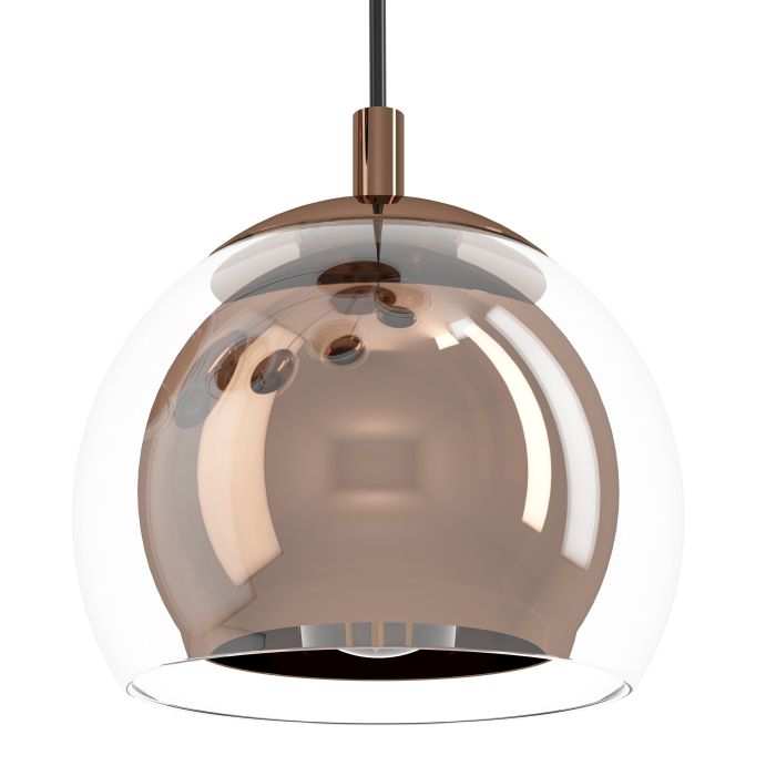 Chargez l'image dans la visionneuse de la galerie, Candeeiro de teto com 5 lâminas de vidro transparente ROCAMAR EGLO
