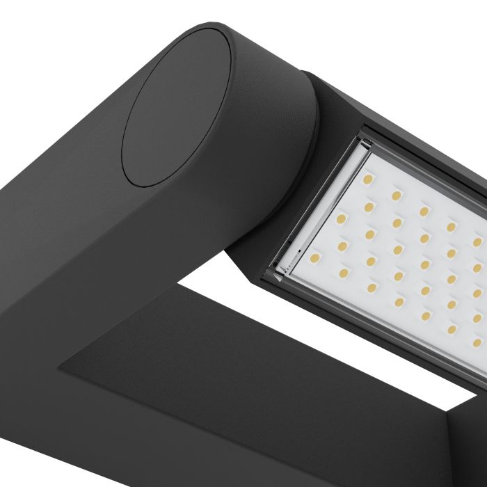 Chargez l'image dans la visionneuse de la galerie, Aplique de Parede Exterior com LED e Alumínio Fundido BRIANZA EGLO
