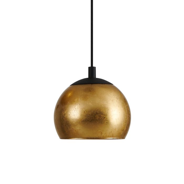 Load image into Gallery viewer, Candeeiro de teto suspenso com cinco abajures de vidro dourado ALBARACCIN EGLO
