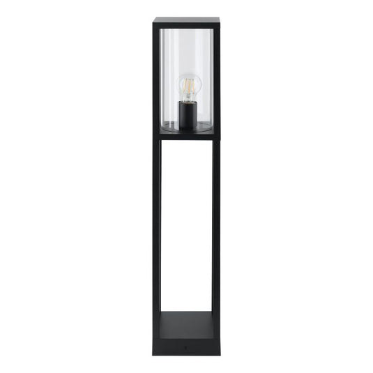 Candeeiro de Pé Exterior com Abajur de Vidro Transparente CASCINETTA EGLO