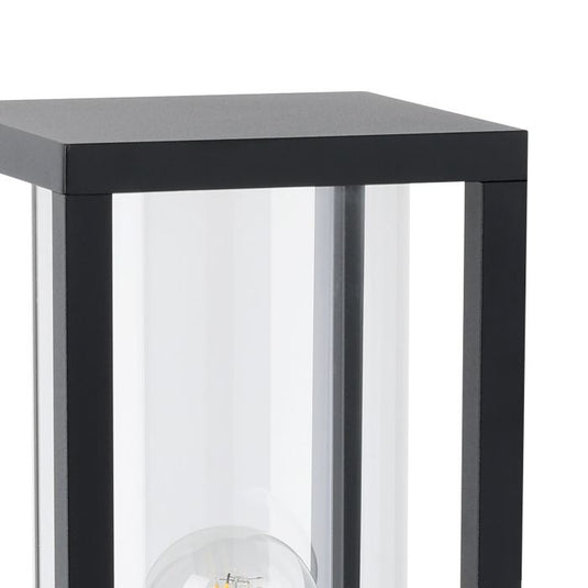 Candeeiro de Pé Exterior com Abajur de Vidro Transparente CASCINETTA EGLO