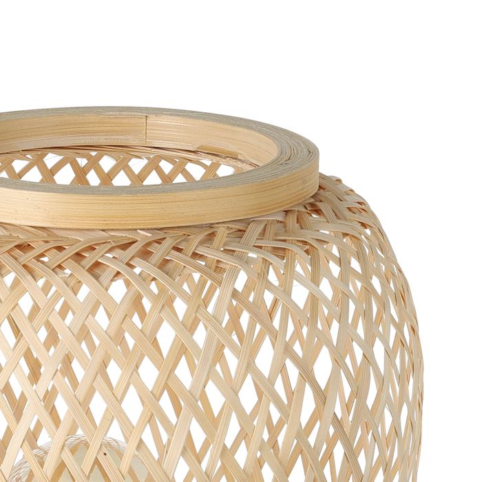 Carregue imagem no visualizador da galeriaCandeeiro de Mesa com Abajur de Vime Natural DEMBLEBY EGLO
