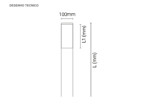 Luminária de Piso Tromilux